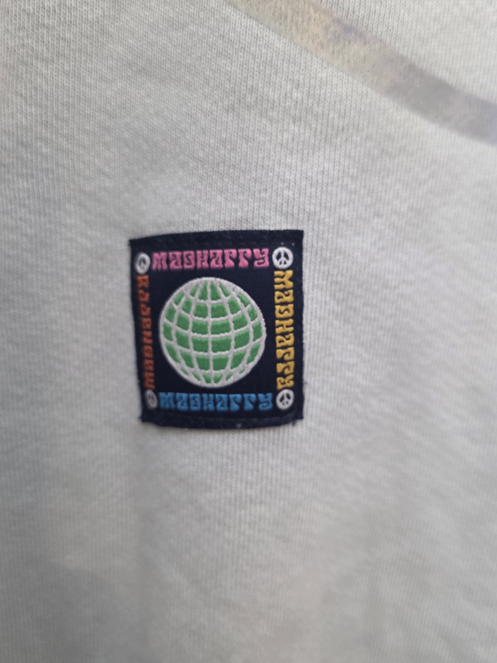 Madhappy Heritage Fleece Crewneck Sweatshirt XL Mint Green Oversized - Picture 3 of 7